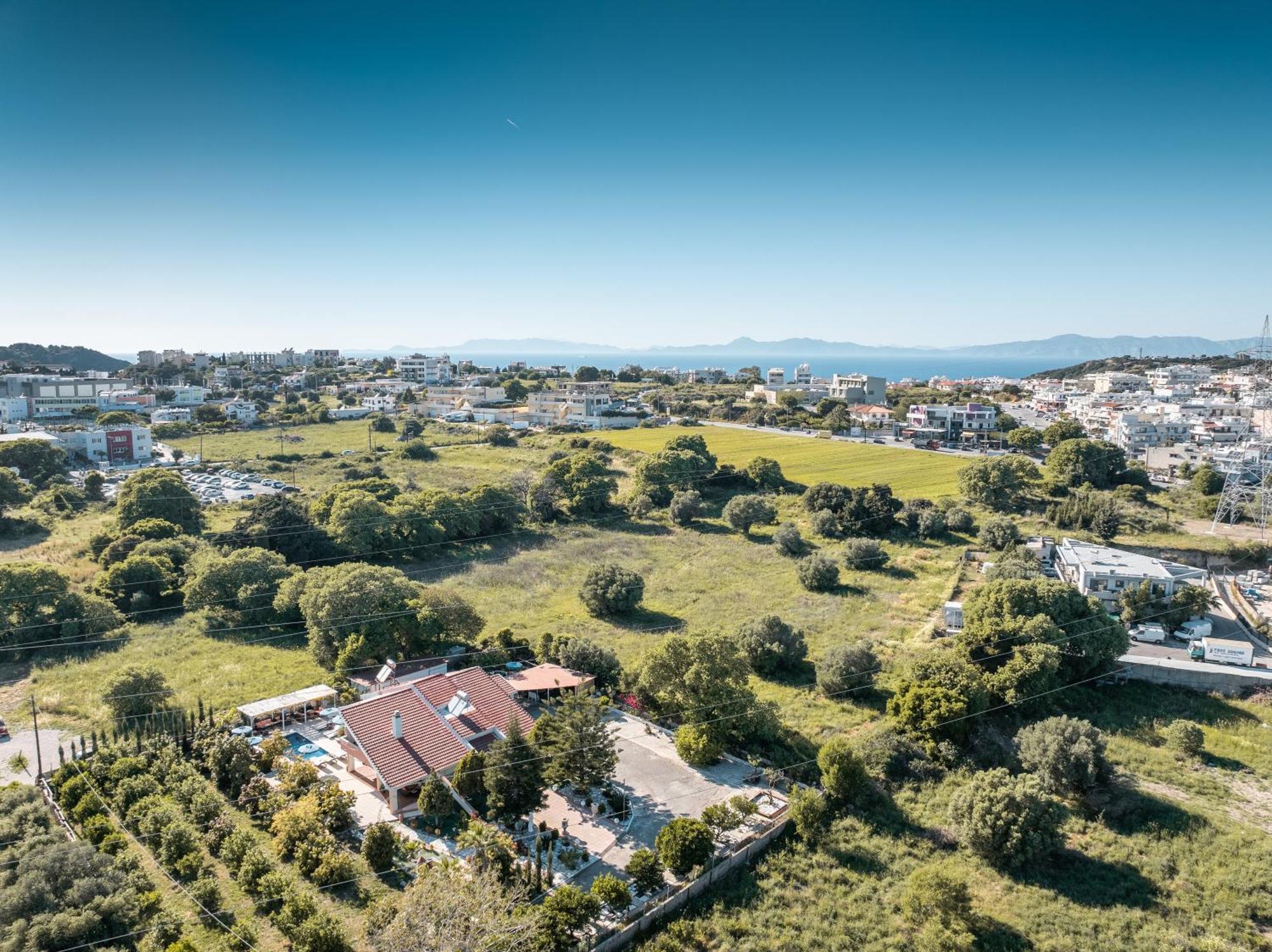 Artzy Villa Rhodes City Exterior photo